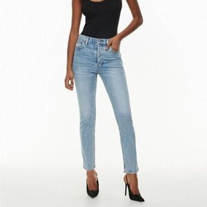 Denim Forum Yoko high rise slim 30L jeans - size 24